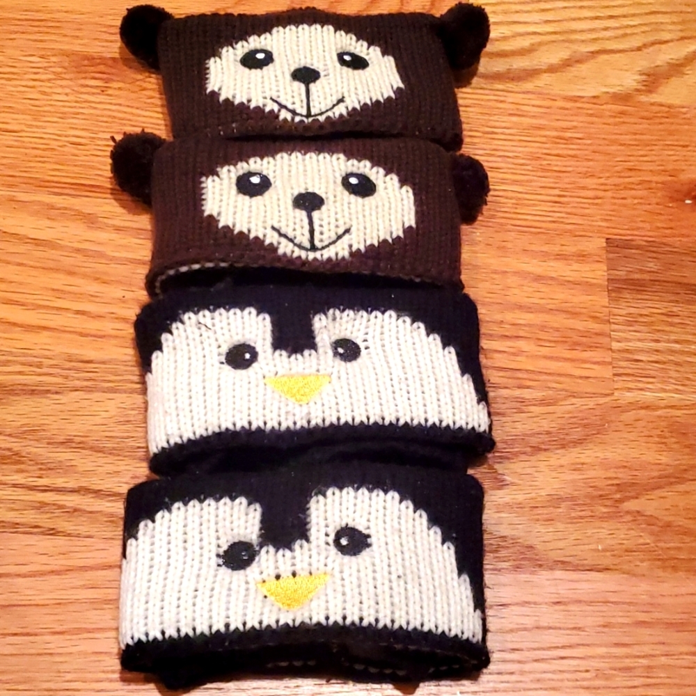 Animal boot cuffs